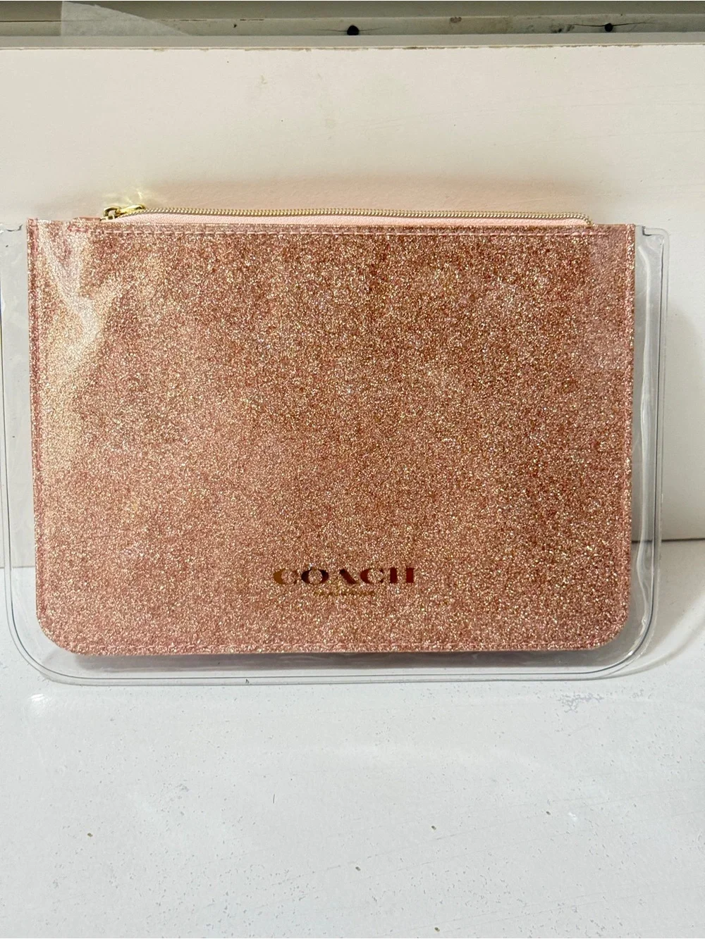Coach pink cosmetic